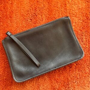 Vintage Coach Leather Clutch